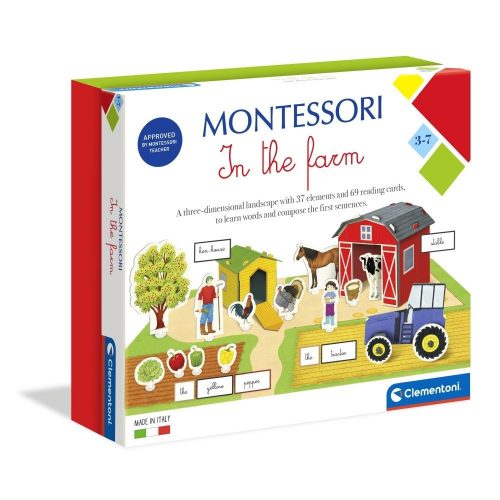 Montessori - A farmon - Clementoni (angol nyelvű játék)