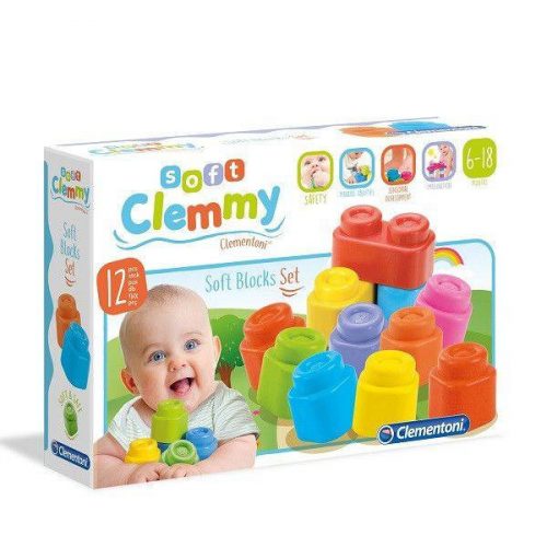 Clemmy 12 soft blocks Set